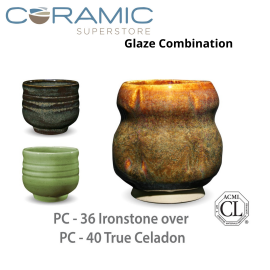 Amaco Potter's Choice Cone 5-6 Glazes Lustrous Jade PC-46 16 oz