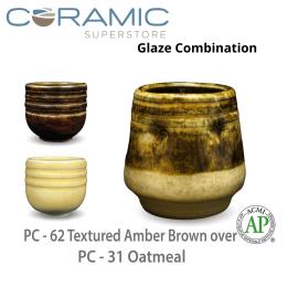 Amaco Potters Choice Hi Fire (Cone5-6) Glaze - Pint # PC-45 -Dark Green
