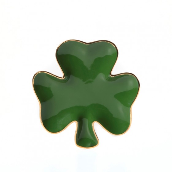 shamrock ceramic plates