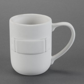 Bisque Traditional Sq. Handle Mug from Chesapeake Ceramics — Chesapeake  Ceramics