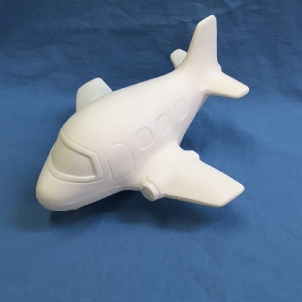 Ceramic Bisque Airplane